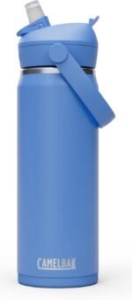 CamelBak Thrive Flip Straw Insulated Stainless Steel Water Bottle Sky Blue, 20oz - Image 2