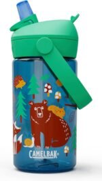 CamelBak Thrive Flip Straw Kids Bite Valve Tritan Renew Water Bottle 14oz - Image 2