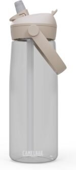 CamelBak Thrive Flip Straw Tritan Renew Water Bottle Clear, 25oz - Image 2