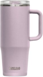 CamelBak Thrive Leak-Proof 32 oz Mug, Insulated Stainless Steel - For travel, coffee, tea, hot beverages - Spill Proof Cup-holder Compatible, Purple Sky - Image 2