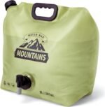 Camping Water Container 2 Gallon Collapsible Water Jug with Spout - Reusable BPA Free Plastic Flasks, Foldable Empty Gallon Jug for Water Storage, Water Bag for Outdoor Hiking Emergency Prep 1PCS - Image 2