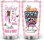 Celebrate in Style 72nd Birthday Personalized Name Vacuum Insulated Stainless Steel Tumbler 20oz Perfect Gift Customized Name Tumbler Personalized With Lid Engraved 20oz with Lid - Image 2