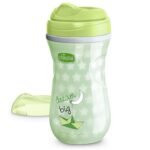 Chicco Glow in the Dark Double-Wall Insulated Sippy Cup with Bite-Proof Rim Spout and Spill-Free Lid 9oz.| Top-Rack Dishwasher Safe | Easy to Hold with Ergonomic Indents | 12+ months - Image 2