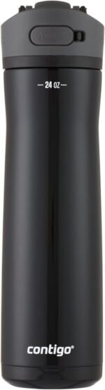 Contigo Ashland 2.0 Water Bottle with AUTOSPOUT Lid 24oz. Licorice - Image 2