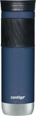 Contigo Byron 2.0 Stainless Steel Travel Mug with Snapseal Lid and Grip, 24oz, Midnight Berry, BPA Free and Leak Proof - Image 2