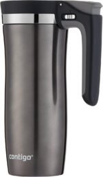 Contigo Handled AUTOSEAL Stainless Steel Travel Mug with Easy-Clean Lid 16 oz. - Image 2