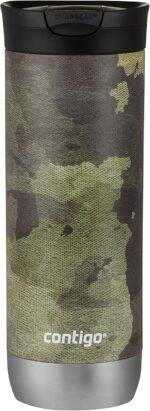 Contigo Huron Stainless Steel Travel Mug with SNAPSEAL Lid 20oz. Camo - Image 2