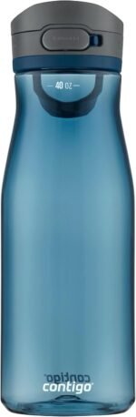 Contigo Jackson 2.0 Water Bottle with AutoPop Lid, 40oz Blueberry - Image 2
