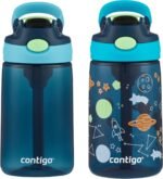 Contigo Kids Water Bottle with Redesigned AUTOSPOUT Straw 14oz. 2 Pack Blueberry and Blue Raspberry & Blueberry and Blue Raspberry with Cosmos - Image 2