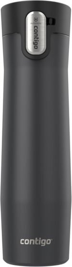Contigo West Loop 3.0 Stainless Steel Insulated Travel Mug, Leak Proof with AutoSeal Lid, 24oz, Matte Black - Image 2
