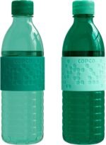 Copco Hydra 16.9oz Water Bottle, Set of 2 - Non-Slip Sleeve & BPA-Free Tritan Plastic - Dishwasher Safe, Reusable To Go Bottle - Leak-Proof, Spill-Proof, Portable Water Bottle (Green & Hunter Green) - Image 2