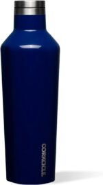 Corkcicle Classic Canteen Insulated Water Bottle - Stainless Steel Reusable Tumbler - Triple Insulated - Keeps Drinks Cold 25 Hours or Hot 12 Hours - Cupholder Friendly - Midnight Navy - 16 oz - Image 2