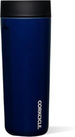 Corkcicle Commuter Cup Travel Mug - Insulated Coffee Mug with Lid - Keeps Drinks Cold 18 Hours - 360° Spill-Proof Sip Lid - Holiday Gift - Great for Gifting Warmth - 17 oz - Midnight Navy - Image 2