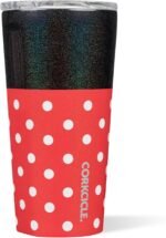Corkcicle Disney Tumbler - Triple-Insulated Stainless Steel - Keeps Drinks Cold 9 Hours - Spill-Proof Lid & Reusable - Summer Drinkware Gift - Keeps Drinks Ice Cold - 16 oz - Minnie Mouse - Image 2