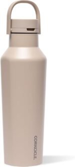 Corkcicle Sport Canteen - Keeps Drinks Cold 25 Hours - Stainless Steel Water Bottle - Triple-Insulated - Spill-Proof - Summer Drinkware Gift - Keeps Drinks Ice Cold - 20 oz - Desert - Image 2