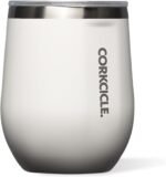 Corkcicle Stemless Wine Tumbler - Keeps Drinks Cold for 6 Hours - Triple-Insulated Stainless Steel - Non-Slip Base - Summer Drinkware Gift - Keeps Drinks Ice Cold - 12 oz - Oat Milk - Image 2