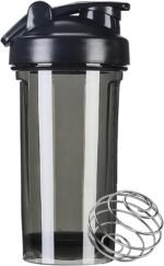 Custom Bottles for Men Women, Customized Protein Shaker Bottle with Name Logo Image, Personalized Shaker Cups for Protein Shakes and Pre Workout, 18 oz, PureBlack - Image 2