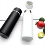 Cute Small Water Bottle, 4.4 Fl. Oz, Pack of 2, Mini Slim Flask for Kids, Portable Skinny Purse Water Bottle, Vacuum Insulated Reusable Leak Proof Stainless Steel Cup - Image 2