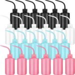 Dandat 24 Pcs Tattoo Squeeze Bottle, 250 ml/ 8.5 oz Lab Wash Bottle Colorful Plastic Safety Water Squirt Lash Rinse Cleaning Succulent Watering Irrigation Bottles for Indoor Plants - Image 2