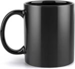 EXYLANOR Custom Black Coffee Mug 11 OZ with Photo Personalized Cups with Image Logo Text Name Customized Picture Mugs for Christmas Birthday Fathers Mothers Day - Image 2