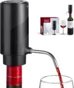 Electric Wine Decanter Aerator Dispenser: Automatic Whisky Bottle Dispenser - One Button Smart Drink Decanter with USB Rechargeable - Wine Air Aerator Pourer Spout for Lovers - Image 2