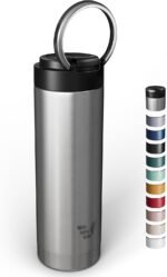 Ever Vessel Maxi Stainless Steel Water Bottle 26oz - Double wall vacuum insulated | Integrated carry handle | leak proof flip top lid | Lightweight & stylish - Stainless - Image 2