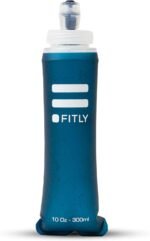 FITLY Soft Flask - Shrink As You Drink Soft Water Bottle for Hydration Pack - Folding Water Bottle Ideal for Running, Hiking, Cycling, Climbing & Rigorous Activity - Image 2