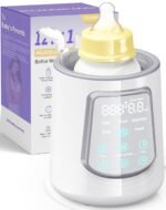 Fast Baby Bottle Warmer for Breastmilk, Smart 12 in 1 Breast Milk Warmer for Baby Essentials with Timer Temperature Control, Sterili-zing, Water Bath Technology, Baby Warmer for All Bottles Food Jars - Image 2
