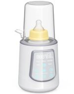 Fast Bottle Warmer Multifunctional Milk Warmer with Time, Smart Temperature Control, 24H Warming, Memory Settings Dk-Grey - Image 2