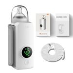 Fast Heating Portable Bottle Warmer,Travel-Easy,18W Fast Charging,6-Speed Temperature Control,Locked-in Nutrition,360 Degree Wrap Even Warming,Ensuring Baby Needs - Image 2