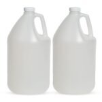 FastRack 2-Pack 1 Gallon Water Bottle Plastic Jug Container with Lid | White Food Grade Gallon Water Jug, BPA-Free, Leak-Proof Pitcher With Lid Fermentation, Brewing, Storage & More - Image 2