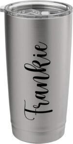 Frankie Personalized Name Travel Mug Stainless Steel Insulated Tumbler - Image 2