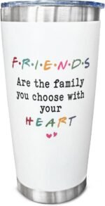 Friendship Gifts for Women Friends, 20 oz Stainless Steel Tumbler, Birthday, Christmas, Friendship Day Gifts for Friend, Bestie, BFF, Coworker, Woman, Female - Image 2