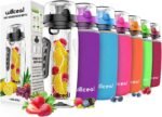Fruit Infuser Water Bottle 32oz- Durable, Large - BPA Free Tritan, Flip Lid, Leak Proof Design - Sports, Camping - Image 2