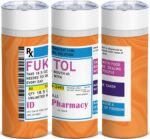 Fukitol Insulated Skinny Tumblers Cup Coffee Mug with Lid honest placebo pill 20oz Reusable Stainless Steel Water Bottle for Hot & Cold Drinks Tea Cup Iced Coffee Travel Mug (Pack of 1) - Image 2