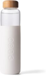 Full Circle V.2 17 oz. Glass Water Bottle - White - Image 2