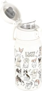 GOPPUS 12oz Kids Water Bottle – BPA-Free, Leak-Proof, Insulated Stainless Steel – Sweat-Proof, Reusable for School, Sports, and Outdoor Activities - Image 2