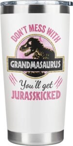 Grandma Gifts - Birthday Gifts for Grandma - Mothers Day, Christmas Gift Ideas for Grandmother from Grandchildren, Granddaughter, Grandson, Grandkids - 20 Oz Stainless Steel Tumbler - Image 2