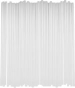 Green Direct Clear Plastic Drinking Straws - 10.2 Inch Extra Long & Thick - Straws Individually Wrapped - BPA-Free for Water Bottles, Jumbo Cups & Large Drinks - Bulk Pack of 300 - Image 2