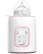 Grownsy Bottle Warmer, Fast Baby Bottle Warmer for All Bottles, Milk Warmer for Breastmilk or Formula, Smart Temperature Control and Automatic Shut-Off- Pink - Image 2