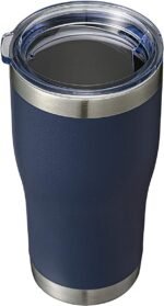 HASLE OUTFITTERS 20 oz Tumbler Bulk, Stainless Steel Tumblers with Lid, Vacuum Insulated Tumbler, Double Wall Powder Coated Cup, coffee mugs, Navy Blue, 1 Pack - Image 2