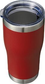 HASLE OUTFITTERS 20 oz Tumbler Bulk, Stainless Steel Tumblers with Lid, Vacuum Insulated Tumbler, Double Wall Powder Coated Cup, coffee mugs, Wine Red, 1 Pack - Image 2