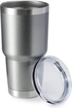 HASLE OUTFITTERS 30oz Stainless Steel Tumbler, Double Wall Vacuum Insulated Travel Mug Tumbler, Durable Insulated Coffee Mug, Gift Box Set (Grey, 1) - Image 2
