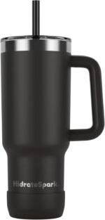 Hidrate Spark PRO 2 30 oz Smart Ready Tumbler with Silicone Boot - Black - Image 2