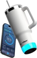 Hidrate Spark PRO 2 – Smart Tumbler with Drink Reminders & Water Tracking, Great Holiday Gift for New Year Resolutions – 30oz – Syncs with Apple Health, Fitbit, Smart Rings & Watches - White - Image 2