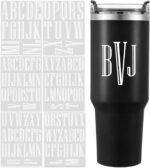 Humyoun 6 Pcs UV DTF Cup Wrap Letters Custom Transfer Letter Stickers Personalized Spring Vinyl Name Decal for Glass Cups Tumbler Laptop Water Bottle Car Notebooks - Image 2