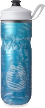 HydraPak | Polar Bottle - Polar Sport Insulated Water Bottle - BPA-Free, Sport & Bike Squeeze Bottle with Handle (Pulse Blue, 600ml / 20oz) - Image 2