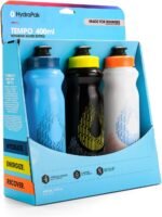 HydraPak Tempo Handheld Running Water Bottle 3-Pack - Made for Runners, Marathon Training and Race Day Squeeze Bottle. Perfect for Hydration, Electrolytes, Recovery and Nutrition Mixes. - Image 2