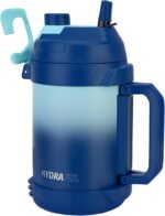 Hydraful Gallon Water Bottle, 128 oz Large Insulated Stainless Steel Sports Water Jug, Large Triple Wall Vacuum Insulation Water Bottle-Keeps Cold up to 48 Hrs-Sweat Proof, for Gym, Hiking & Camping - Image 2
