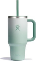 Hydro Flask 32 Oz Travel Tumbler with Handle, Lid and Straw - Insulated Stainless Steel in 32 Oz Matcha Ombre - Image 2